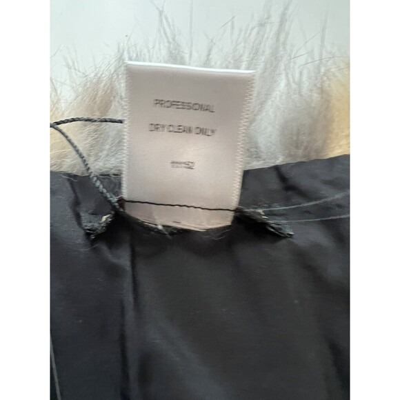 Alberto Makali blue Fox Fur Stole Wrap Scarf Shawl Multicolor Brown Hues NWT 52” - Picture 11 of 16